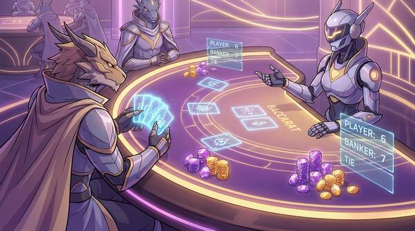 Mesa de Bacará Digital afun